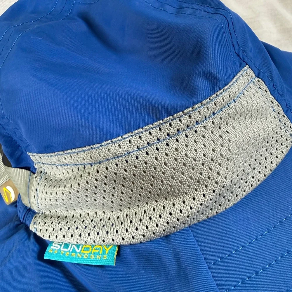 Sunday Afternoons Kids Play Hat Blue Medium 2-5 Years UPF 50 Sun Protection Swim